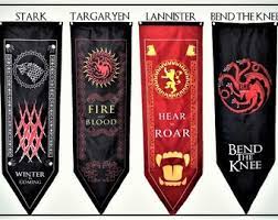 game of thrones flag banner wall decor