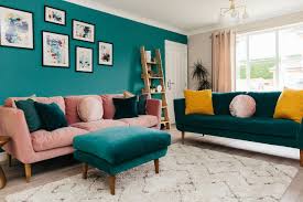 eclectic living room berkshire