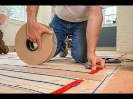 under hardwood flooring