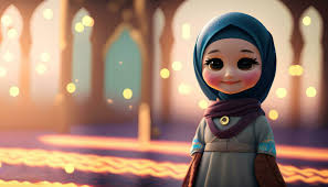 hijab cartoon stock photos images and