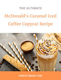 caramel iced coffee copycat recipe