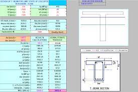 design of rcc t beams as per is 456 2000