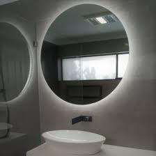 The following are some round mirror options to purchase for your bathroom Rear Soft Glow Led Backlit Round Bathroom Mirror Luxe Mirrors