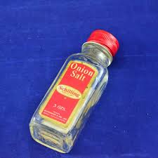 Mid Century Schilling Onion Salt Spice