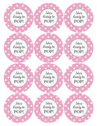 Printable baby shower invitation templates are also available if you need hardcopies to mail them the traditional way. Printable Baby Shower Favor Tags Ready To Pop Printables Carlynstudio Us