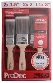 prodec premier 6 piece brush set the
