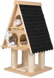 best solid wood and plywood cat trees