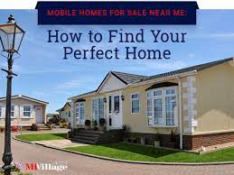 mobile homes near me how to