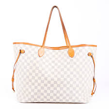 Louis Vuitton Neverfull Gm Damier Azur Tote Bag Ebay