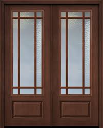 Craftsman Prairie French Patio Door