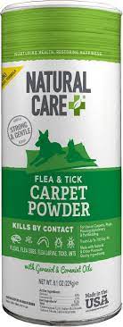 natural care flea tick carpet powder