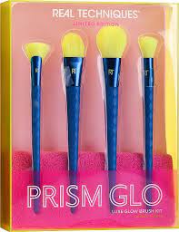 prism glo face brush set luxe glow