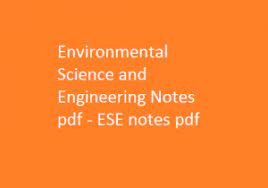 environmental science and engineering