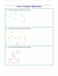 Calculate the area and perimeter of irregular shapes. Area And Perimeter Worksheets Rectangles And Squares