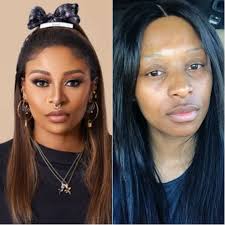 dj zinhle without makeup goes viral