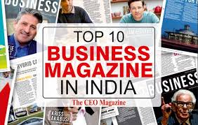 top 10 business magazines in india 2024