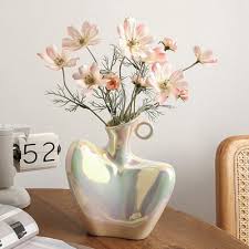 Modern Ceramic Shape Flower Vase