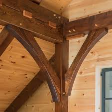barn home with a douglas fir timber frame