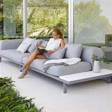 Seater Armless Sectional Sofa