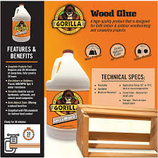 gorilla wood glue 1 gallon bottle