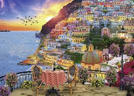 Włochy leżą w południowej europie, na półwyspie apenińskim, nad morzem śródziemnym, liguryjskim, tyrreńskim, jońskim i adriatyckim. Ravensburger Puzzle 1000el Postiano Wlochy Ceny I Opinie Ceneo Pl