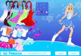 ice princess dress up game by sevelina