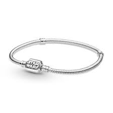 pandora 599254c00 17cm star wars snake chain clasp bracelet