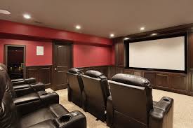 The important element and functionality game room ideas : Basement Theatre Renovation Ideas Moose Basements
