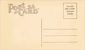 Post Card Templates Blank Postcard Template Free Premium