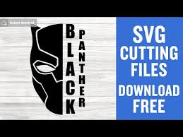 black panther svg free wakanda mask