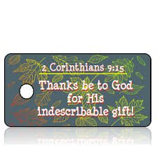 2 corinthians 9 15 holiday scripture