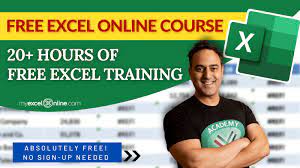 free excel course 20 hours