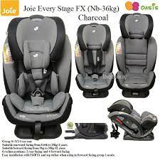 Joie Every Stage Fx Charcoal Nb 36kg