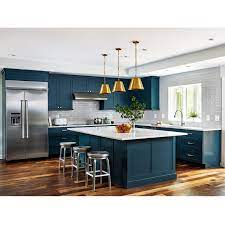 What kind of kitchen cabinets have you been searching for? Custom Design Navy Blue Pvc Vinyl Shaker Modern Kitchen Cabinets With Island Buy Kitchen Cabinets Kitchen Cabinet Designs Modern Kitchen Cabinet Product On Alibaba Com
