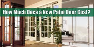 Replacement Patio Doors Cost