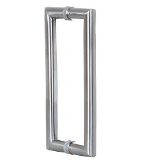 2 foot contemporary glass door handles