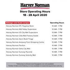 There are variety of f & b outlets for visitors to choose such as kfc, papparich, paddington pancakes, starbucks, gangnam gimbap. Harvey Norman Are Open Now 18 April 2020 Onwards