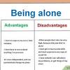 The Pros and Cons of Staying Alone