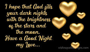 good night messages for him good
