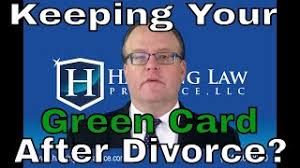 conditional green card after divorce