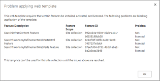 site templates in sharepoint server