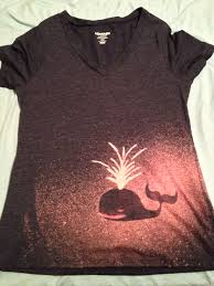 Bleach Tshirt I Made Whale Design Clothes Crafts Bleach