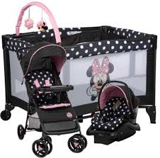 Disney Baby Girl Combo Stroller Travel