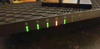 orange light on tp link router what