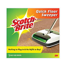 scotch brite quick floor sweeper 42