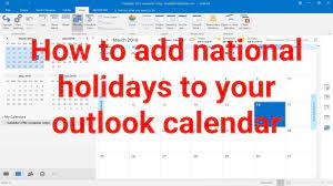 outlook calendar