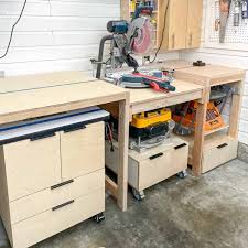 7 diy miter saw table plans for your