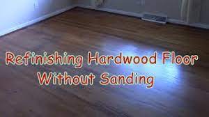 refinishing hardwood floors without