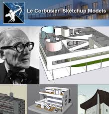 Le Corbusier Sketchup 3d Models