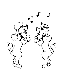 The most common poodles are the solid ones. Poodle Coloring Pages Openwheel Org Kids Coloring Pages Poodle Poodle Dog